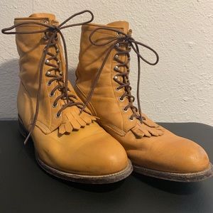 Justin Leather Boots